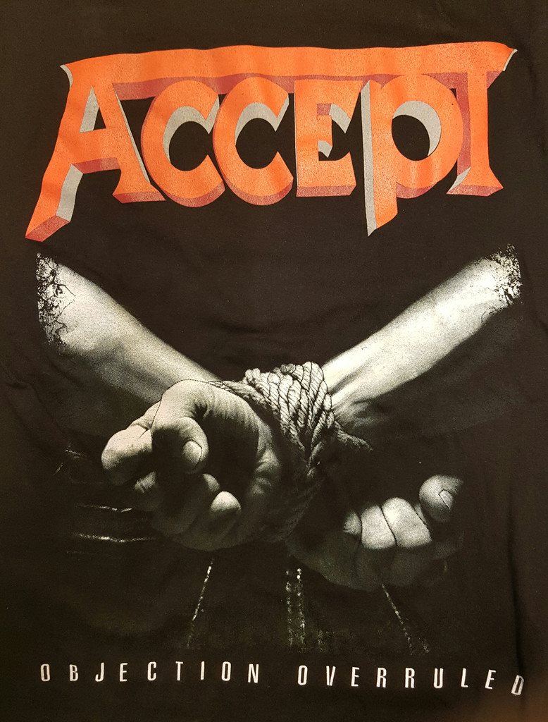 Accept Objection Overruled tshirt X.. (273773444) ᐈ silverbullet på Tradera