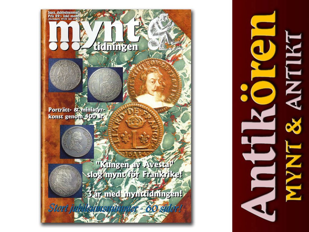 Mynttidningen 5/6-1996. A4-format, 60 sidor.