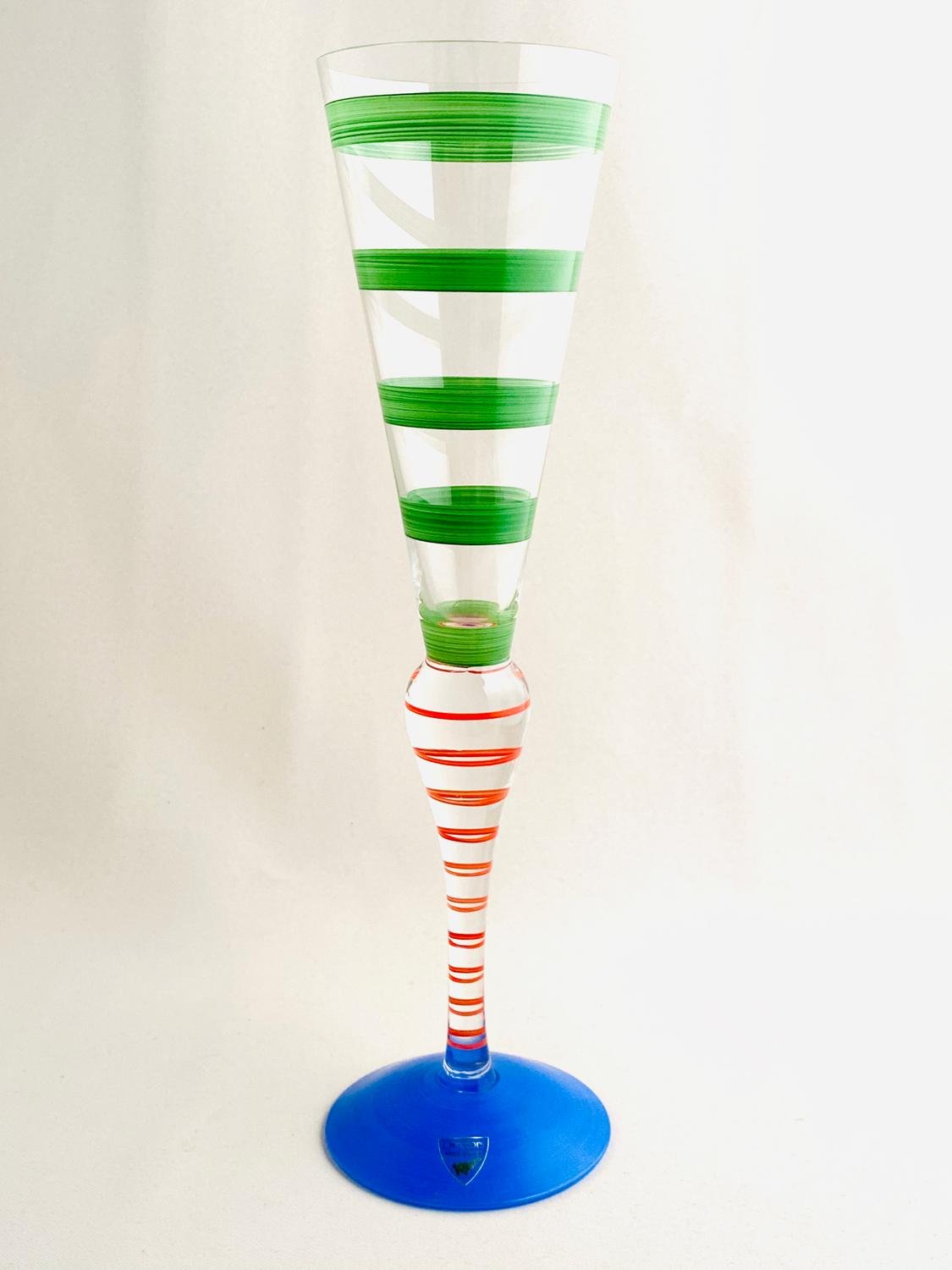 Orrefors - Clown - Champagneglas - Anne Nilsson