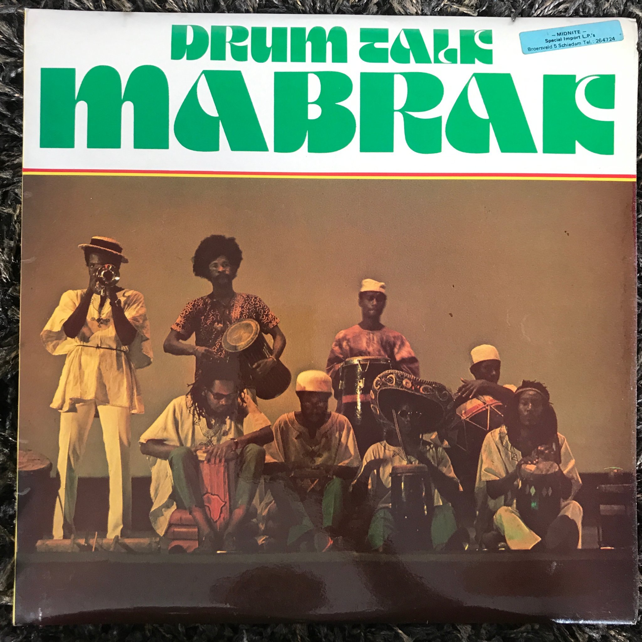 MABRAK Drum Talk LP // '78 UK Press RARE Roots .. (416778226) ᐈ Köp på