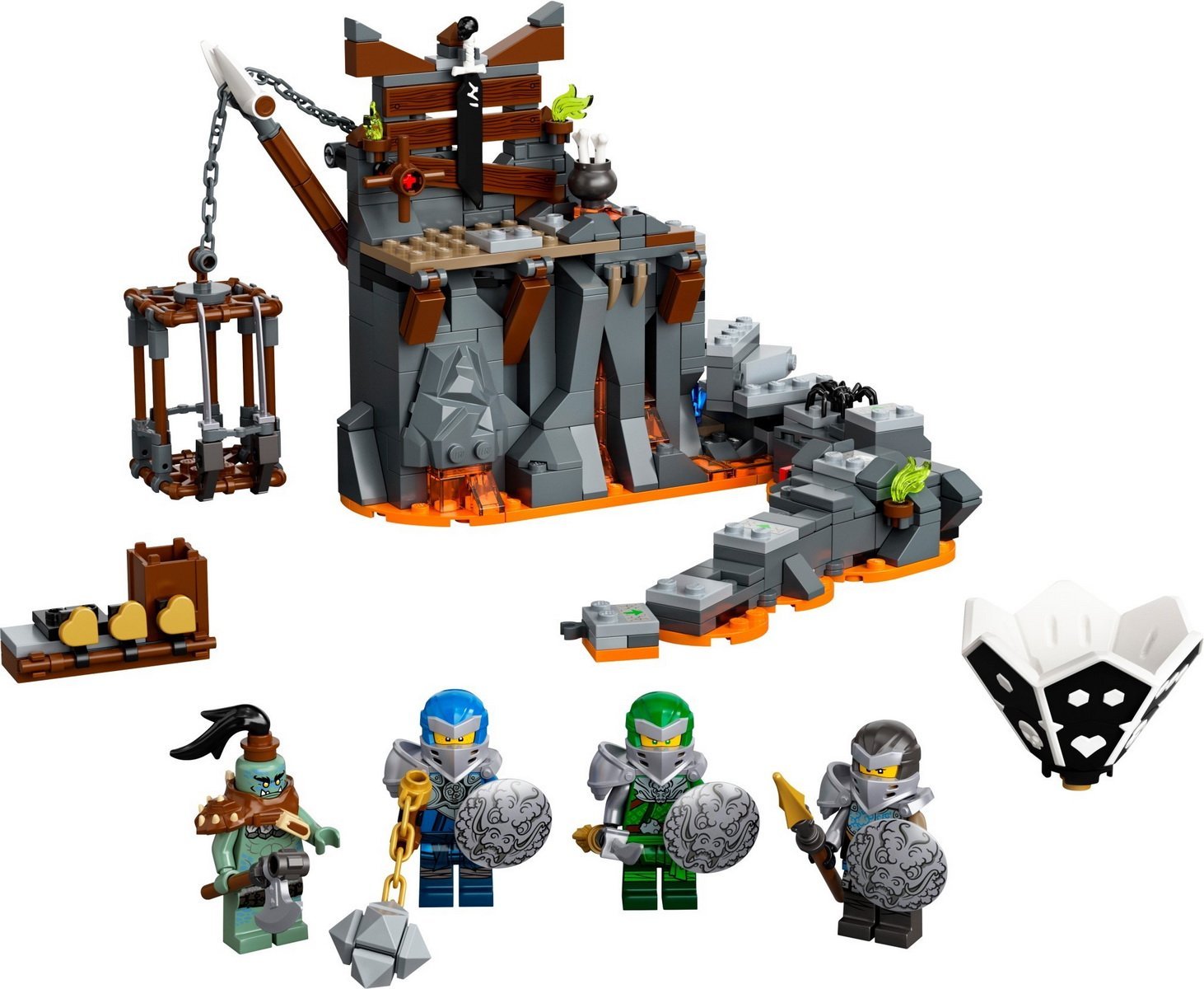 LEGO NINJAGO Journey To The Skull Dungeons Master of the Mountain (71717-1)