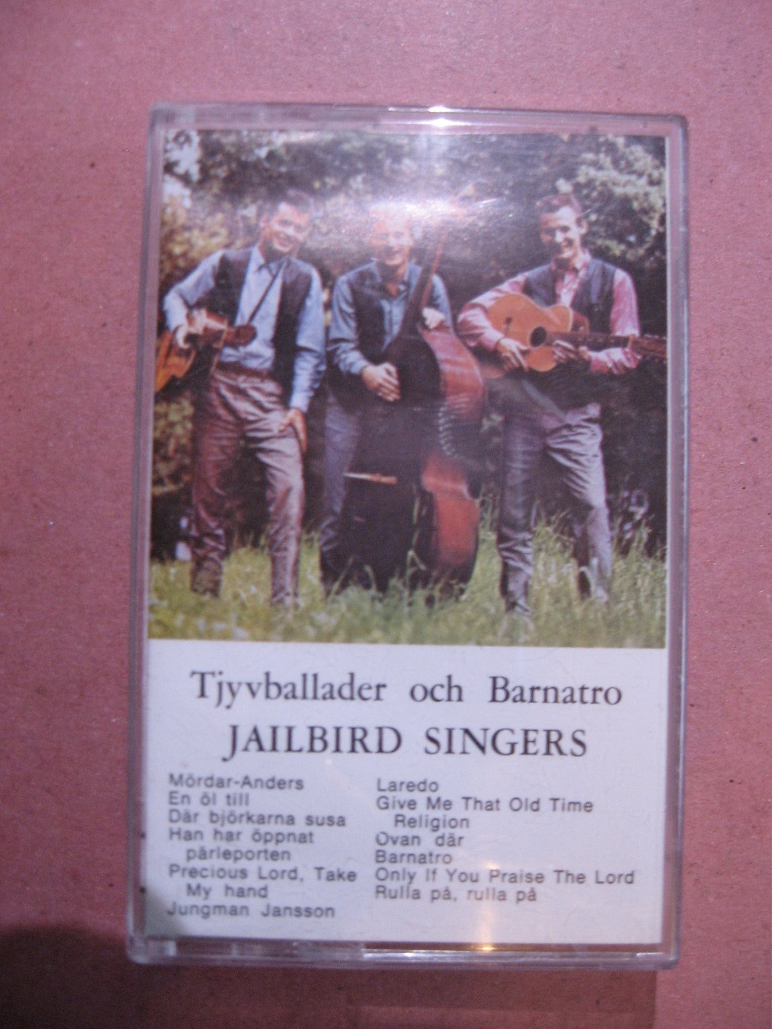 Jailbirds Singers kassettband - TJYVBALLADER OCH BARNATRO
