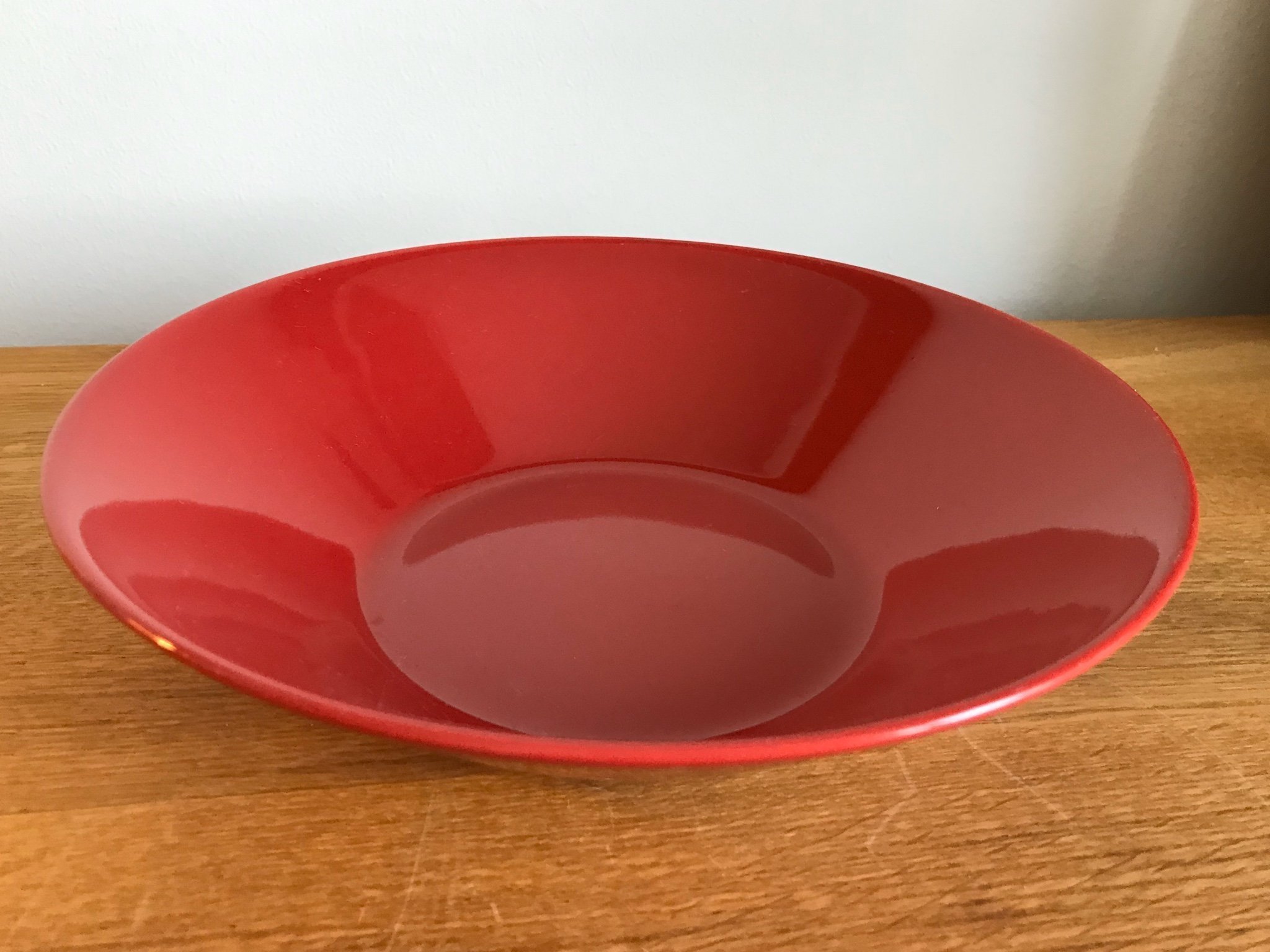 Stor djup tallrik, Ittala, TEEMA, Finland, Kaj Franck, retro, fint skick