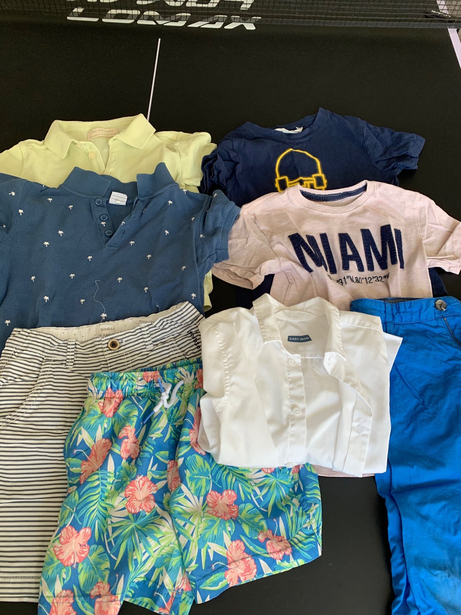 Sommarkläder från POP & Zara mm pojke 110-116