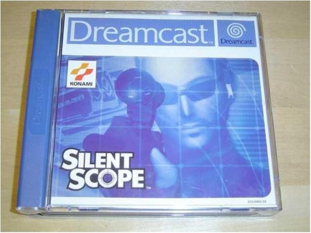 SILENT SCOPE SEGA DREAMCAST KOMPLETT PAL