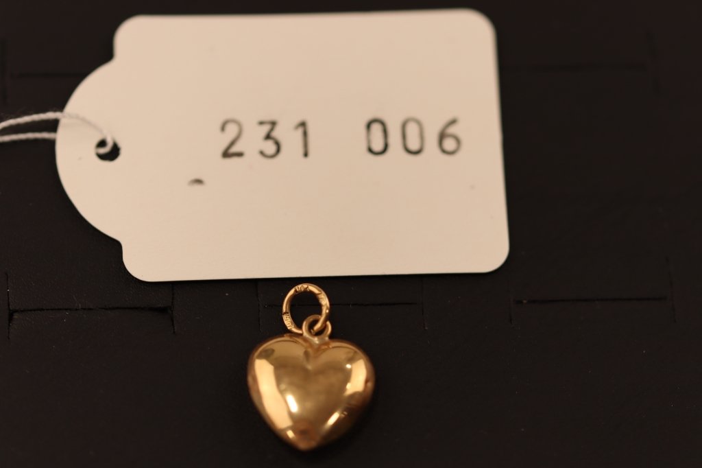 Hänge; 18k, 0,9g H: 20mm (231-6)