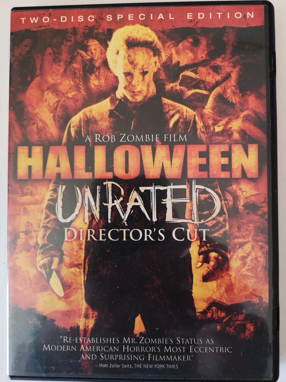 Halloween Unrated - 2 disk (2007) Rob Zombie med Malcolm McDowell, Brad Dourif.