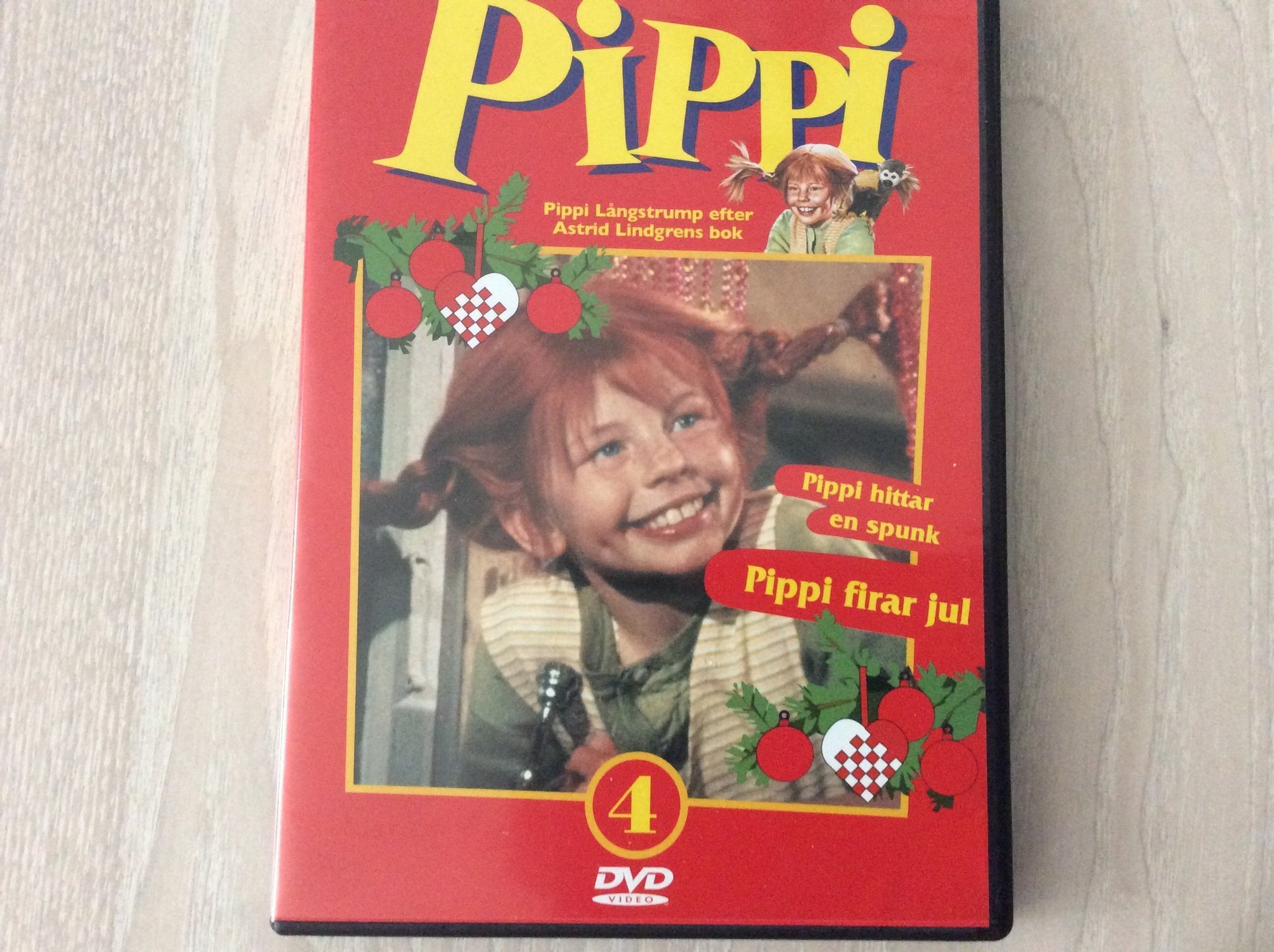 Astrid Lindgren DVD film — PIPPI FIRAR JUL (4) Köp på Tradera (508771522)