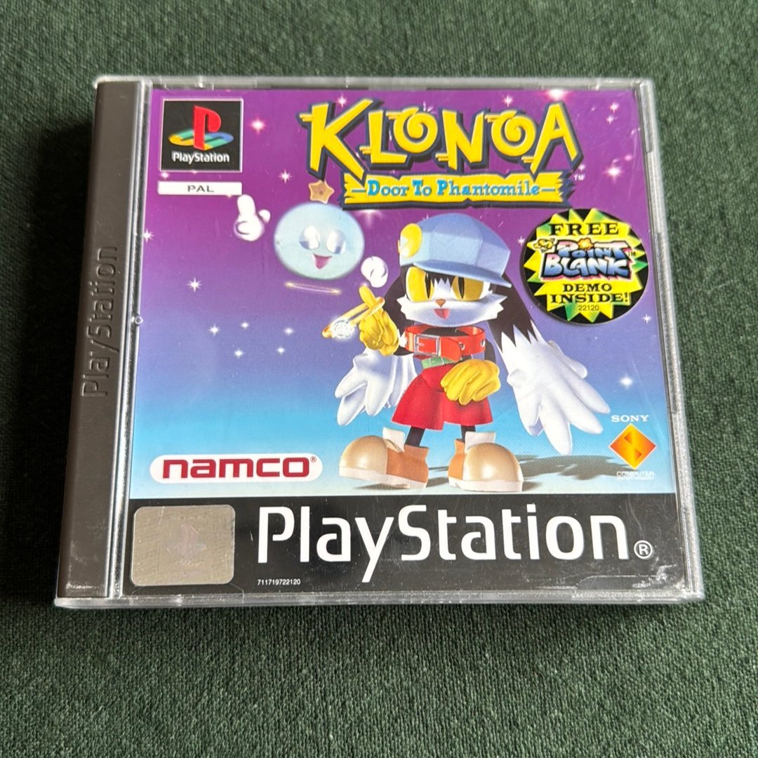 Klonoa: Door To Phantomile Sur PS1 - Version PAL Complète (CIB) - Bon état