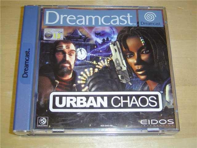 URBAN CHAOS SEGA DREAMCAST KOMPLETT PAL