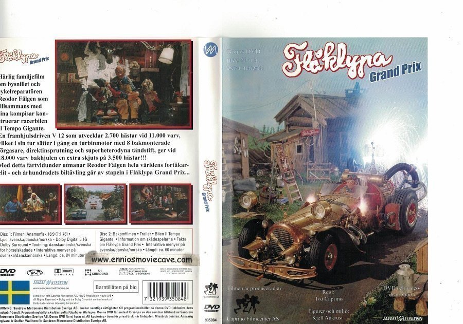 Se produkter som liknar Flåklypa Grand Prix . DVD. på Tradera (613758486)