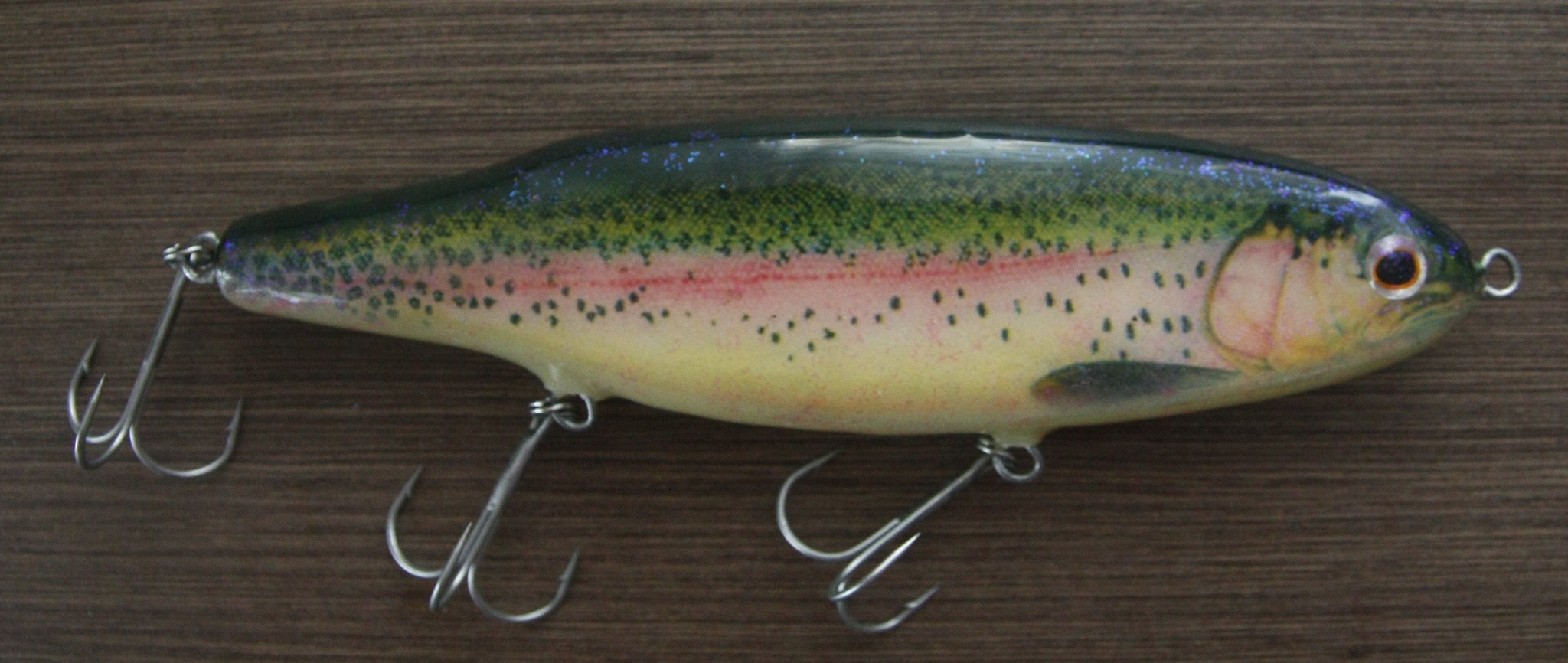Jerkbait Atmobaits 8/" Trout Woods Body
