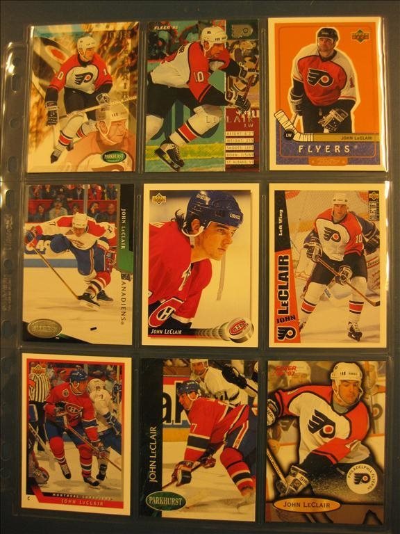 JOHN LECLAIR - 9 ST BILDER - LOT 4