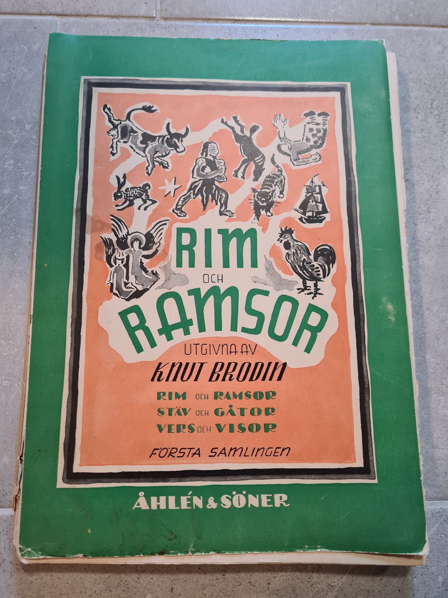 Rim och ramsor utgivna av Knut Brodin Åhlen &.. Köp på Tradera