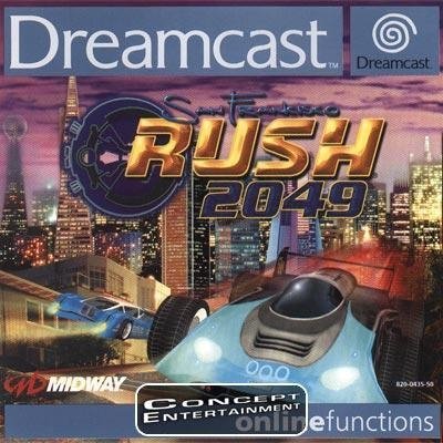 RUSH 2049 (komplett) till Sega Dreamcast