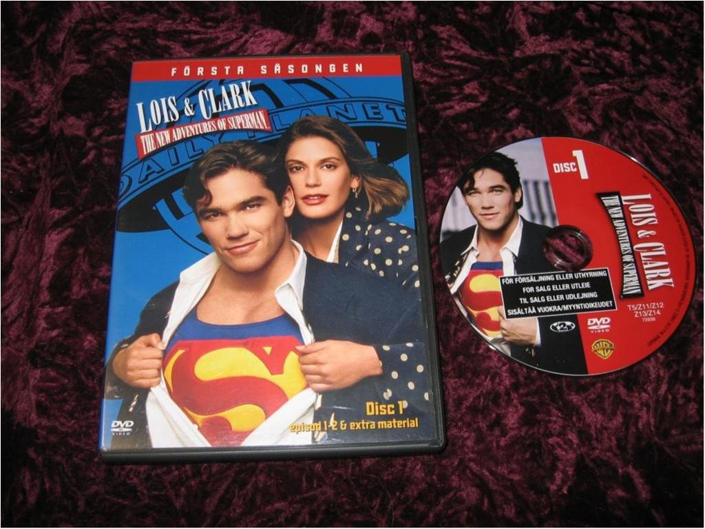 LOIS & CLARK DISC 1 EPISODE 1-2 (DEAN CAIN,TERI HATCHER)DVD REG2