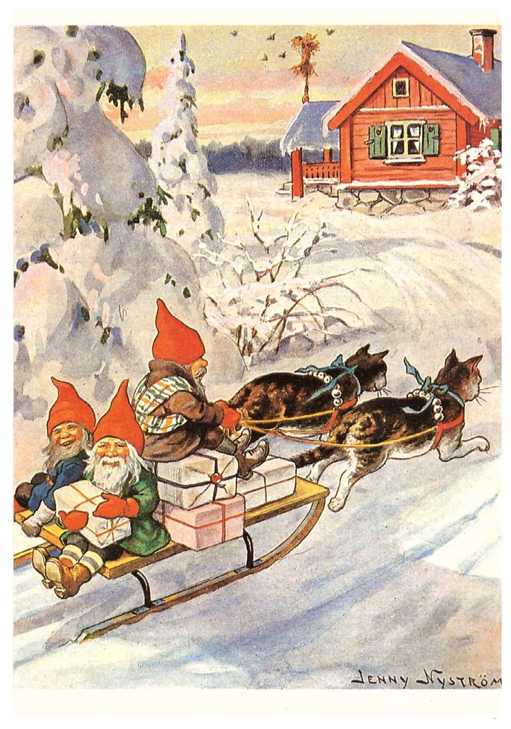 JULKORT / JENNY NYSTRÖM Köp på Tradera (503650510)