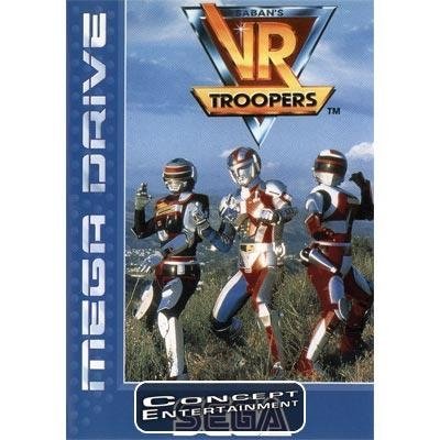 VR TROOPERS (komplett) till Sega Mega Drive