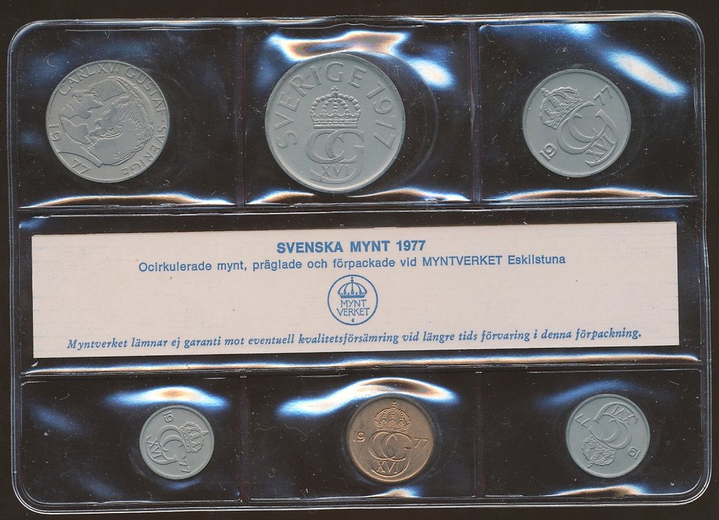 1977 Mp Mjukplast Från myntverket