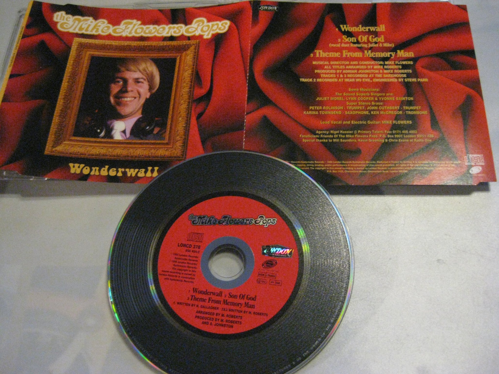 The Mike Flowers Pops Wonderwall CDM 3 spår 199.. | Köp på Tradera