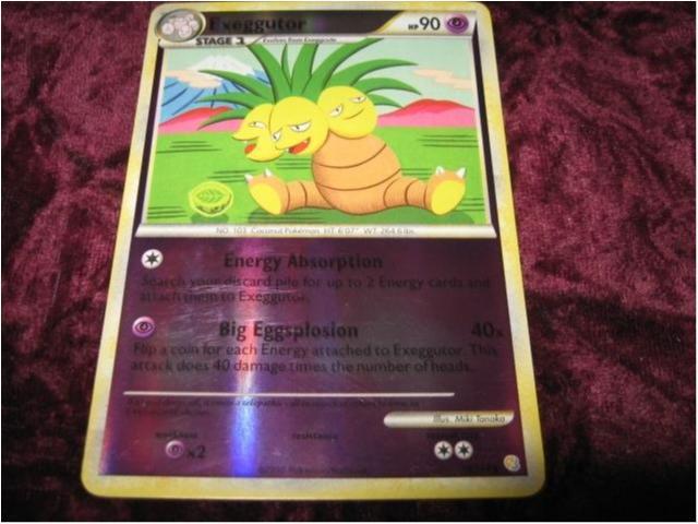 EXEGGUTOR HP90 RARE FOILAT 16/123 (HEARTGOLD SOULSILVER)