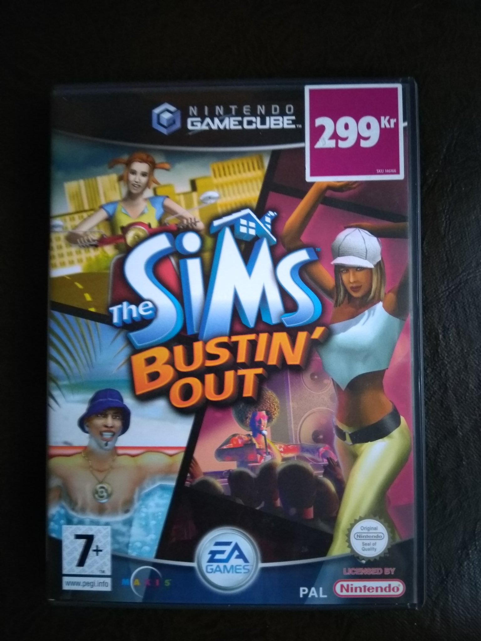 the-sims-bustin-out-gamecube-406649304-k-p-p-tradera