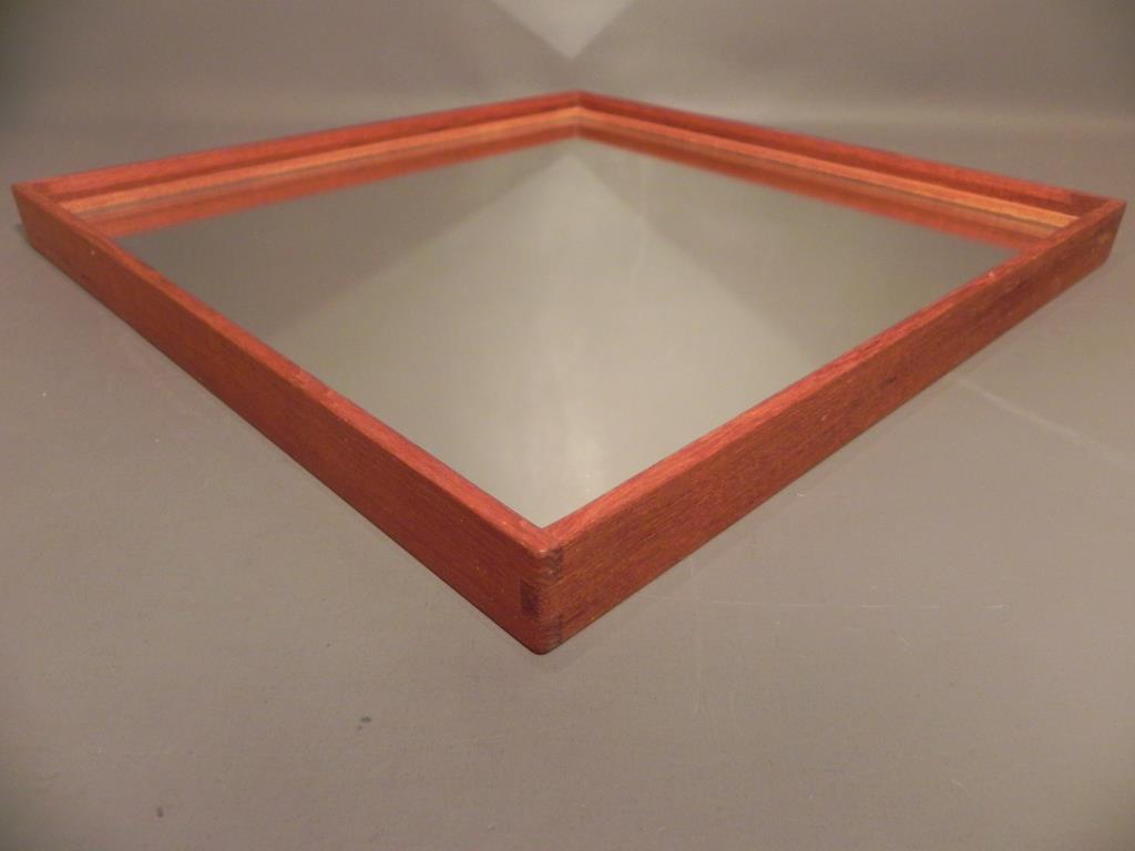 Ovanlig spegel teak luxus design uno & Ãsten kristiansson vittsjà pÃ¥