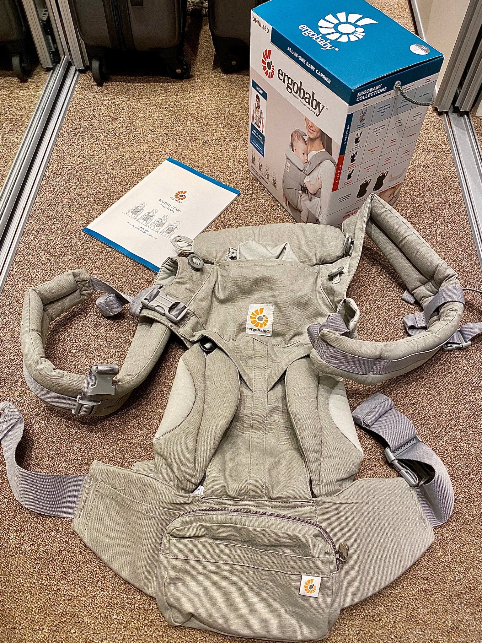 Ergobaby Omni 360 AllInOne (pearl grey) (408500064) ᐈ Köp på Tradera