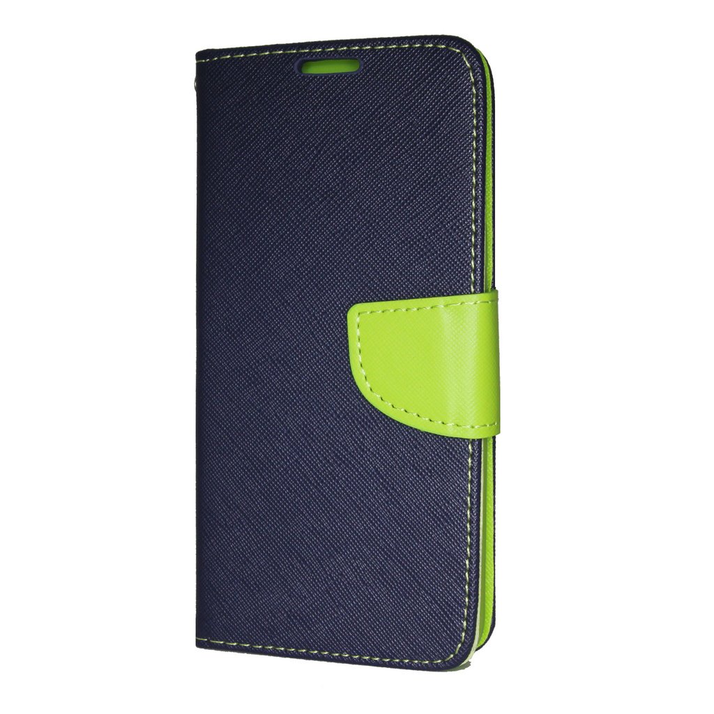 Huawei P20 Lite Plånboksfodral Fancy Case + Handlovsrem Navy Lime Huawei P20 Lite Plånboksfodral Fancy Case + Handlovsrem Navy Lime