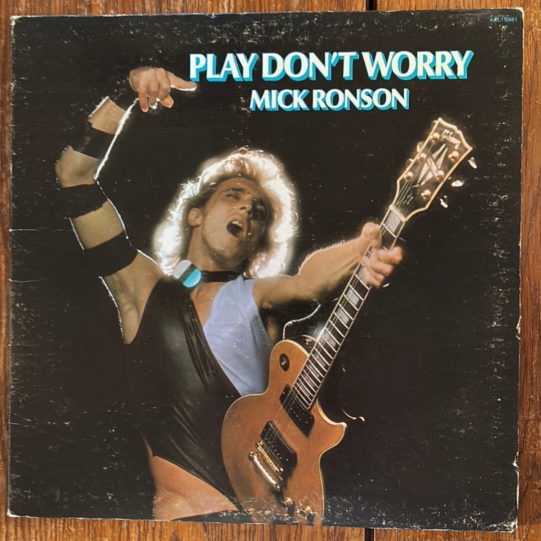 Mick Ronson – Play Don't Worry Vinyl album 1975 | Köp på Tradera