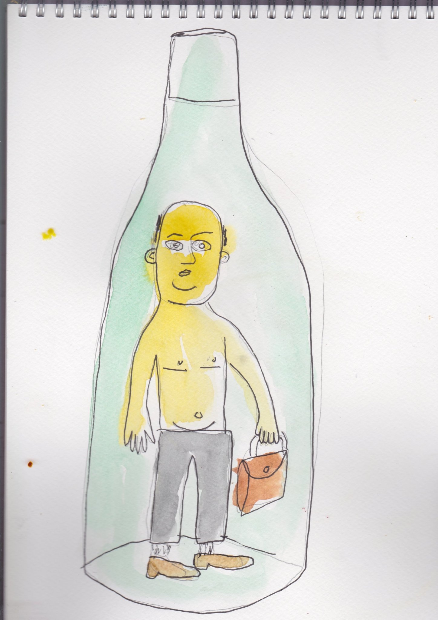 Anden I Flaskan På Engelska
