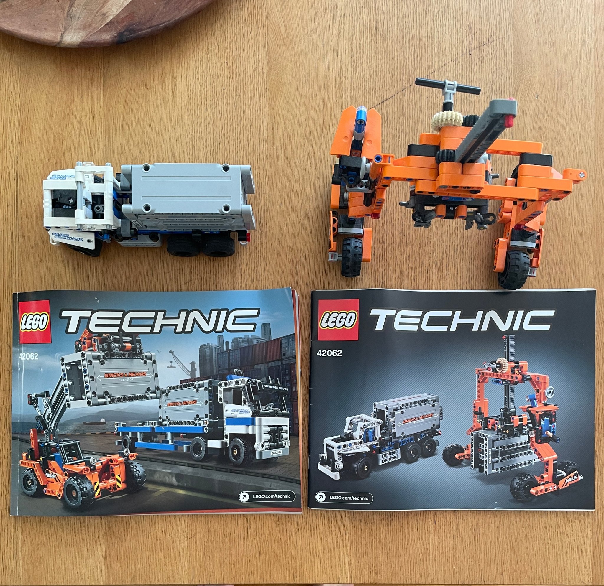 LEGO Technic Construction Container Yard (42062)
