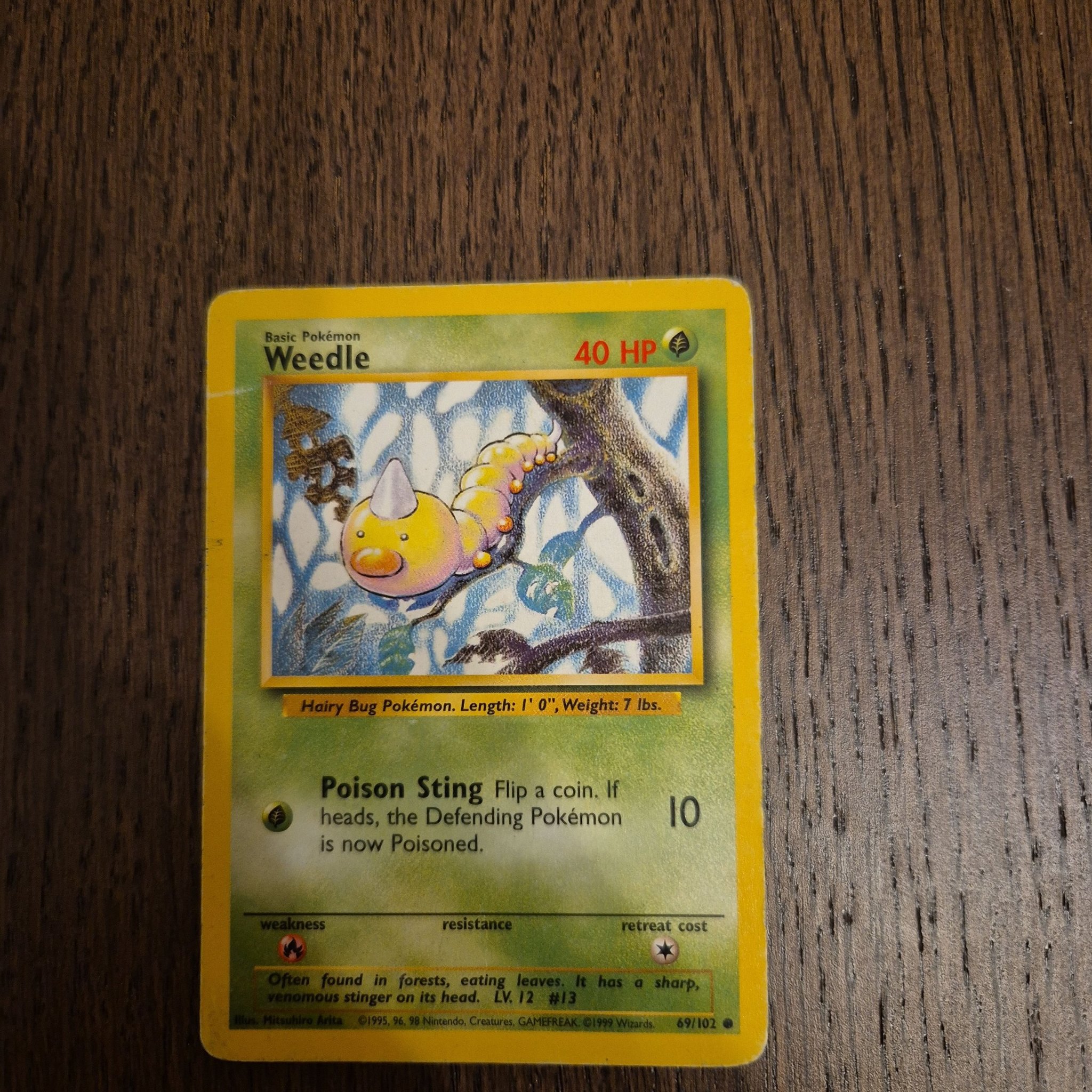 Se produkter som liknar Weedle 69/102 Base set Pokemo.. p Tradera (725502269) Se produkter som liknar Weedle 69/102 Base set Pokemo.. p Tradera (725502269)