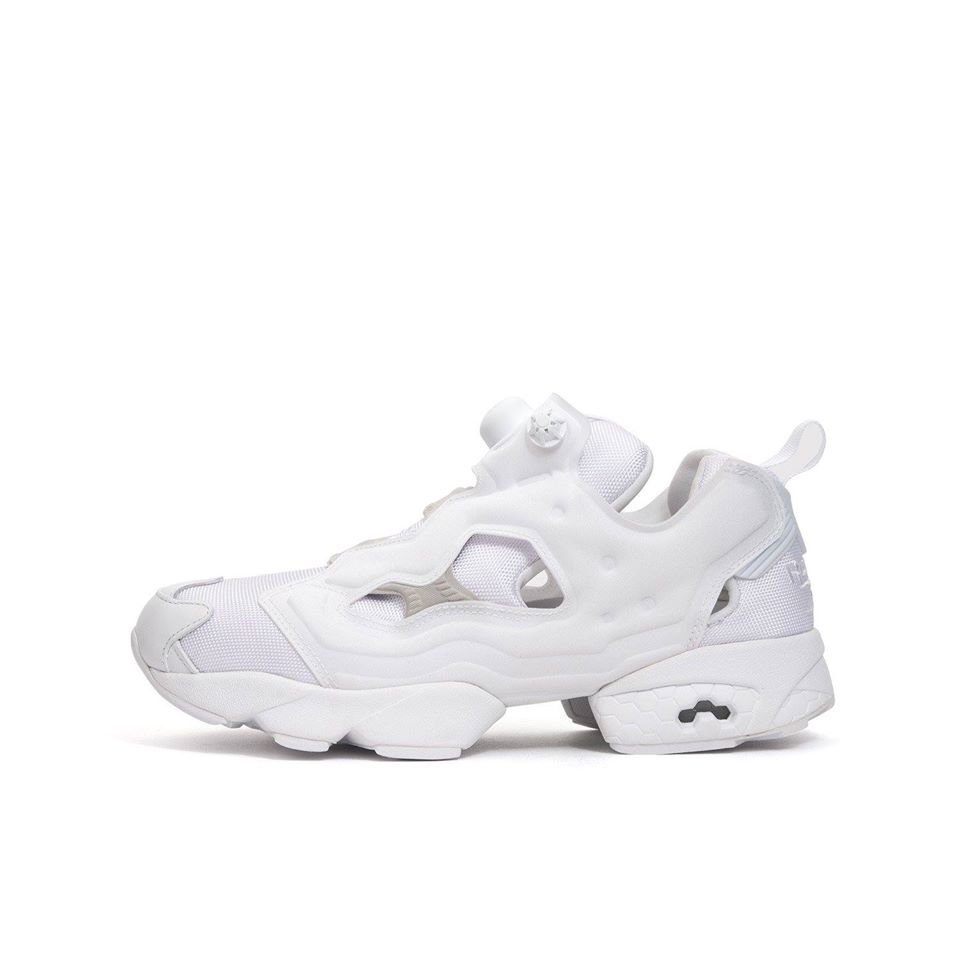 reebok instapump fury all white