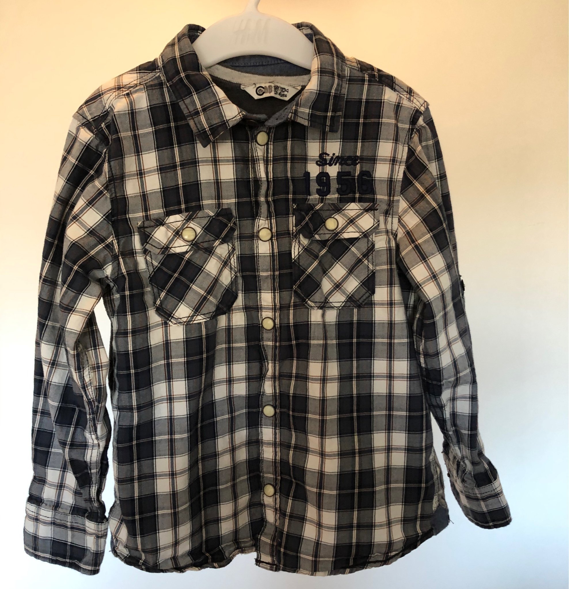 Stl 116 Skjorta Supersnygg fr H&M LOGG