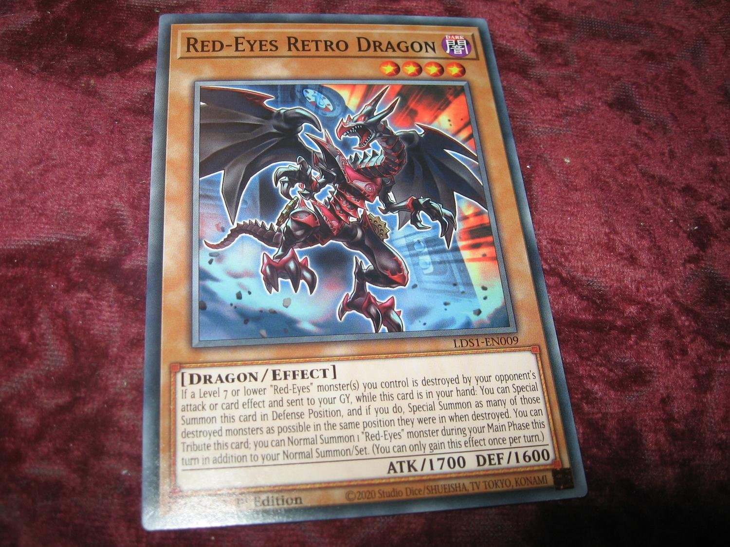 YUGIOH REDEYES RETRO DRAGON LDS1EN009 Köp på Tradera (590722124)
