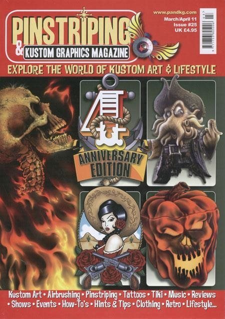Pinstriping & Kustom Graphics Magazine # 025 NY