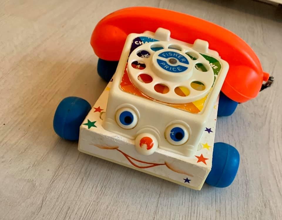 fisher price telefon retro