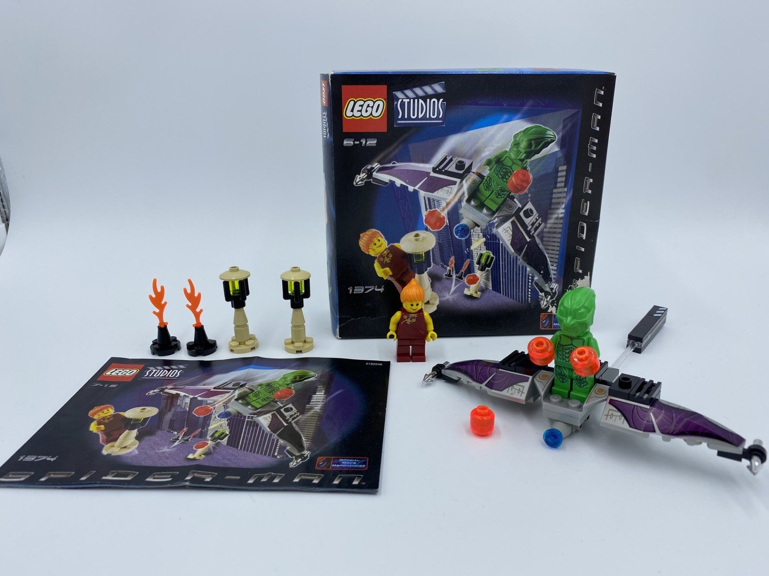 Lego 1374 Green Goblin Spide. Kop fran Sellego pa Tradera 614616706