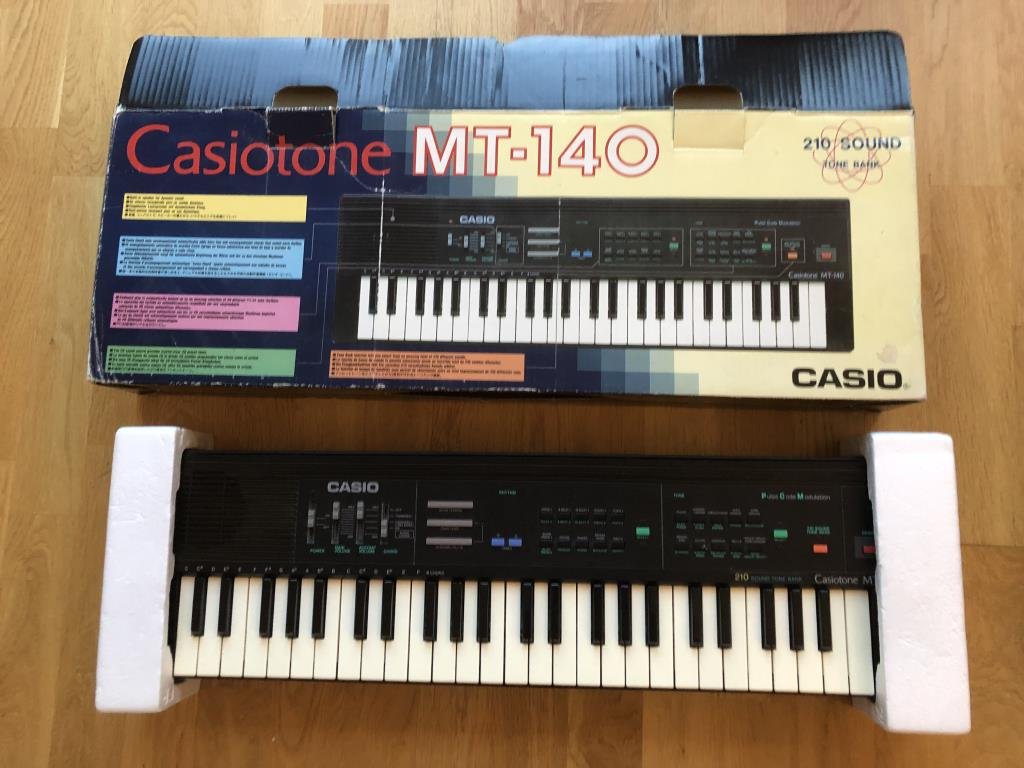 Casio Casiotone MT140 synthesizer i kartong (407949930) ᐈ Köp på Tradera
