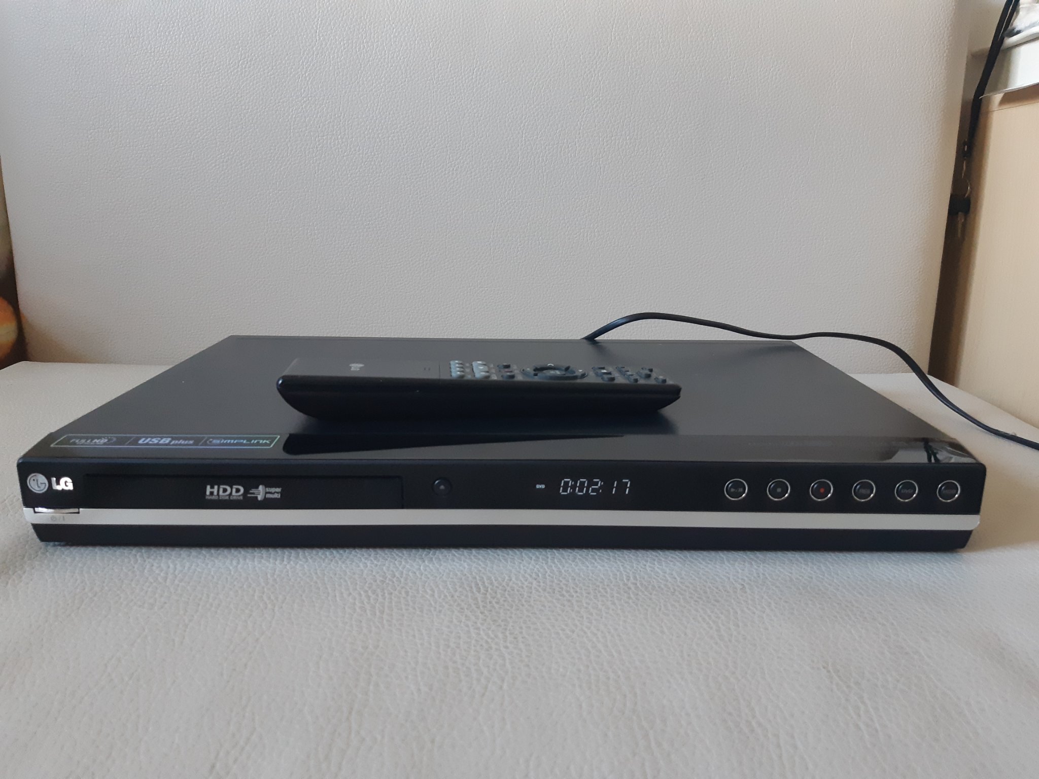 LG RH387H dvd/hdd recorder 160 gb,HDMI,full hd+.. (410700423) ᐈ Köp på
