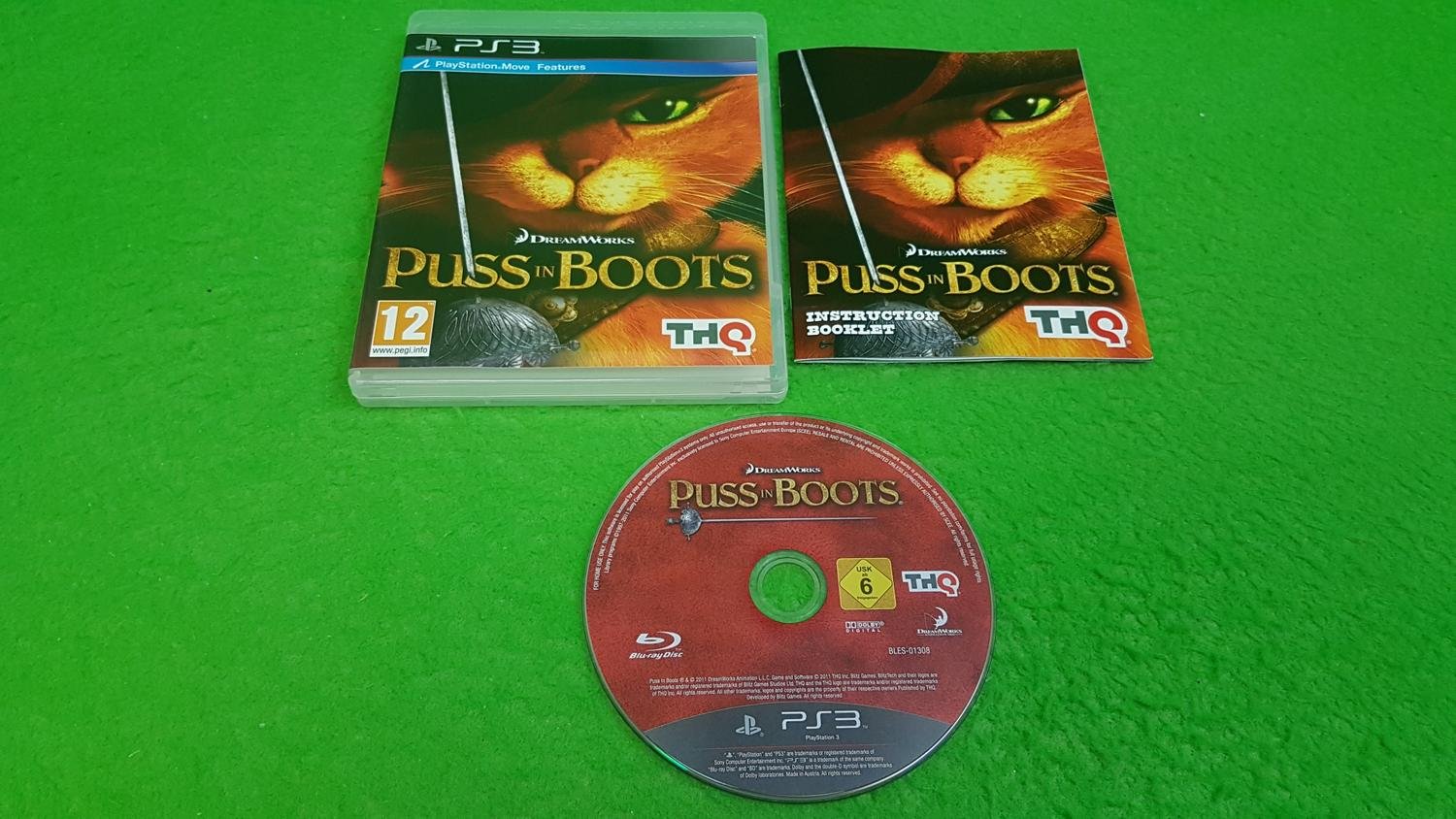 Puss in Boots KOMPLETT Ps3 Playstation 3 (419735708) ᐈ Puss in Boots® | PS3 spel | PlayStation