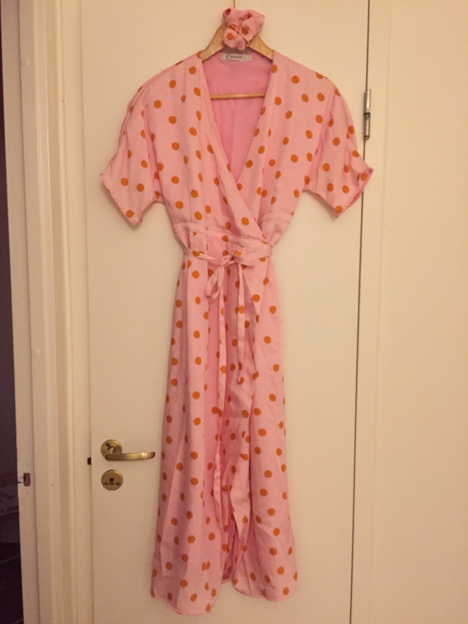 gestuz elsie wrap dress