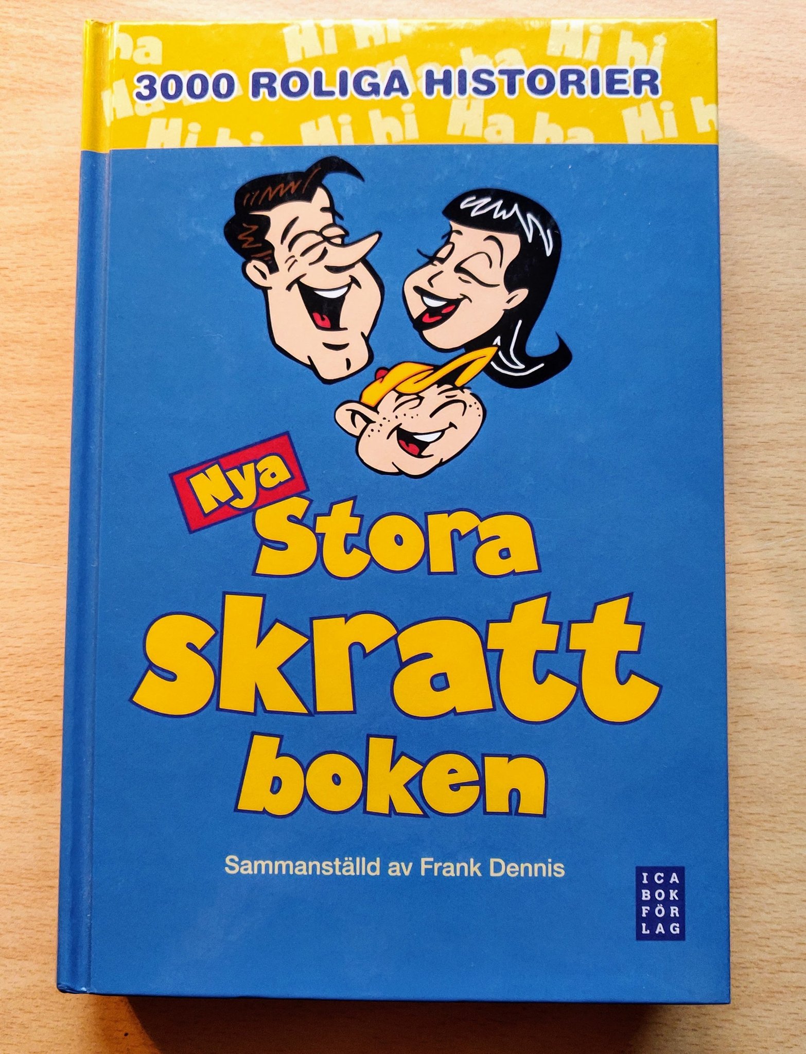 Säljer "Nya stora skrattboken" av Frank Dennis