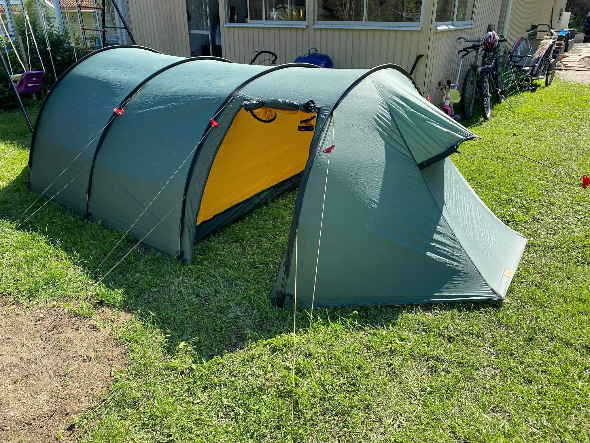 Hilleberg Keron 4 GT tunneltält, camping, vandr.. (411407749 Hilleberg Keron 4 GT 4 mannatält | Handla fraktfritt