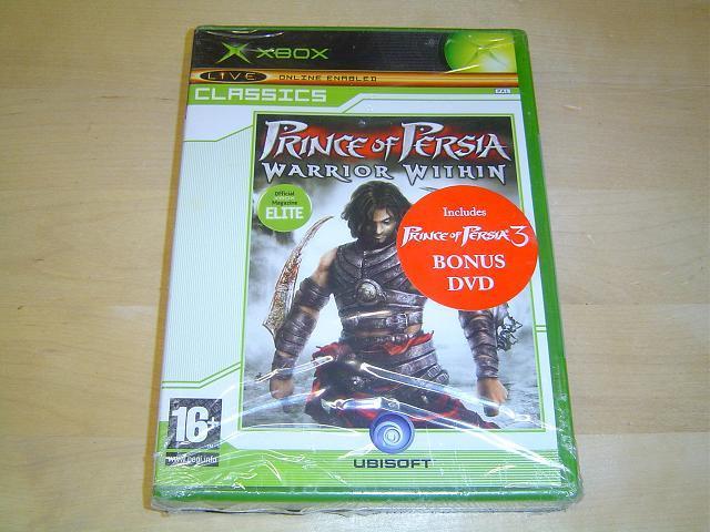 Prince of Persia Warrior Within + DVD Microsoft Xbox *NYTT*