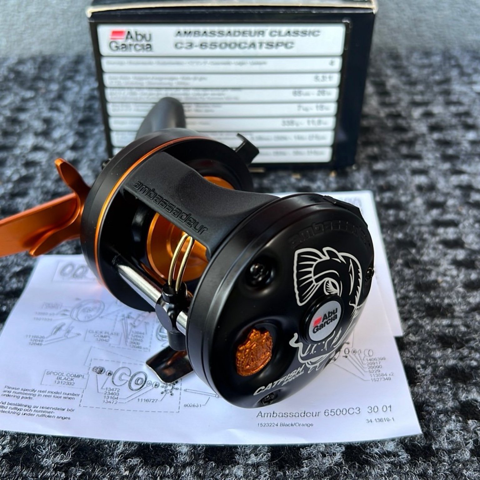 Simon Shimomura's 80 Mm Custom Handles For ABU Garcia Ambassadeur 2500C