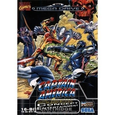 CAPTAIN AMERICA AND THE AVENGERS (komplett) till Sega Mega Drive