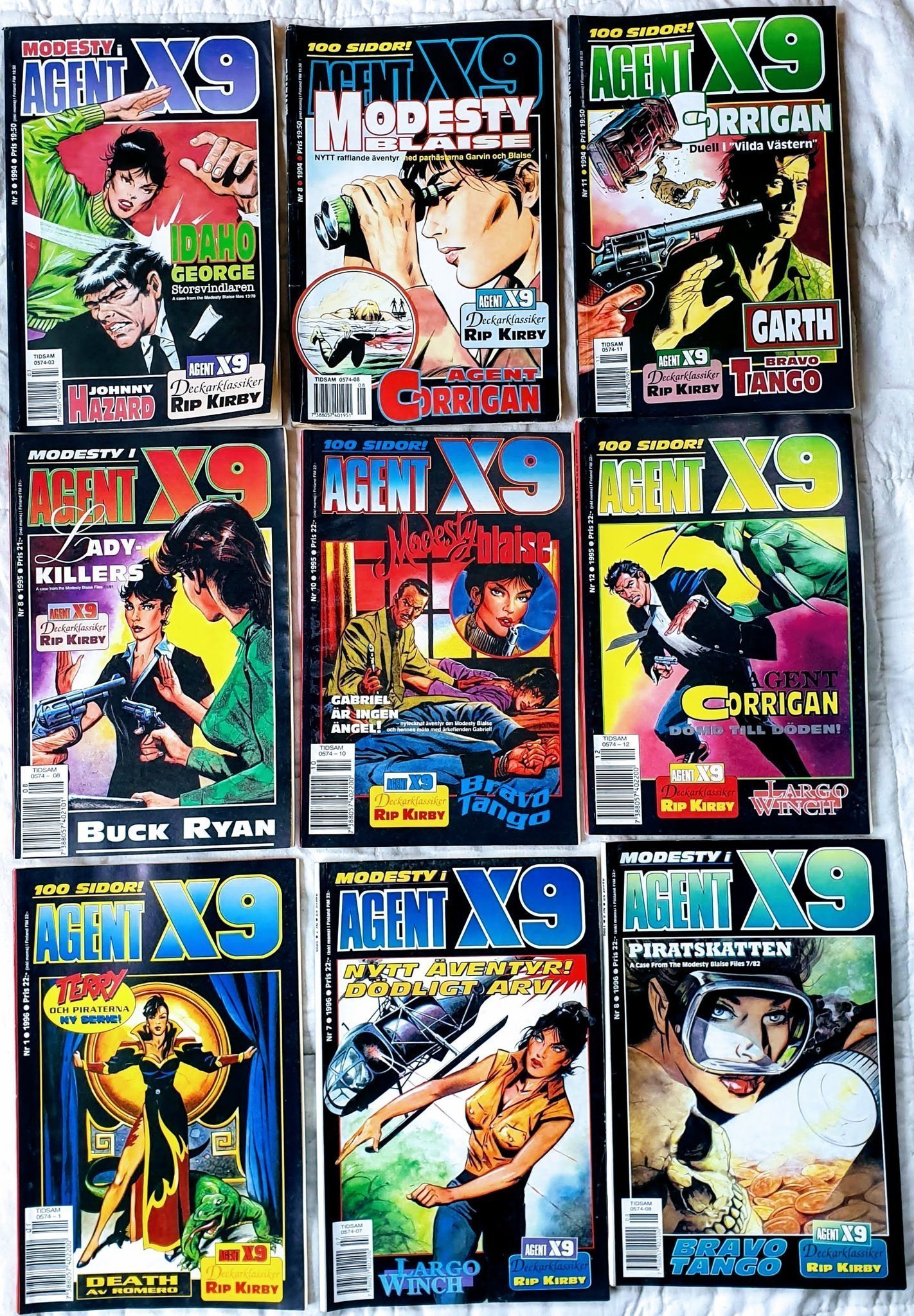 AGENT X9 1994 - 2005 17st
