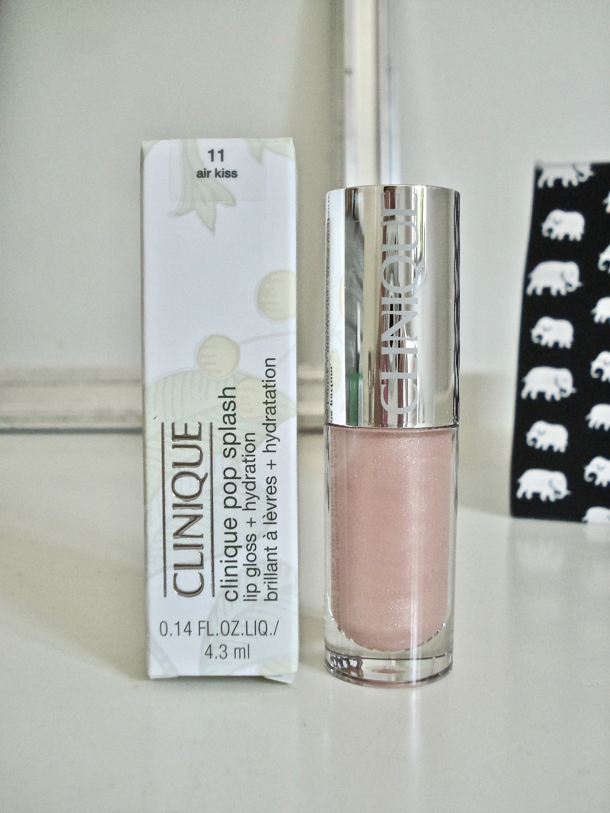 CLINIQUE - Pop Splash Lip Gloss + Hydration! "Air Kiss"! Värde 235:-! Nytt!